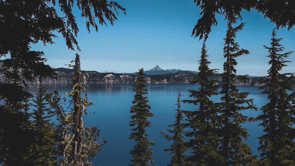 What is the biggest crater lake in the world?